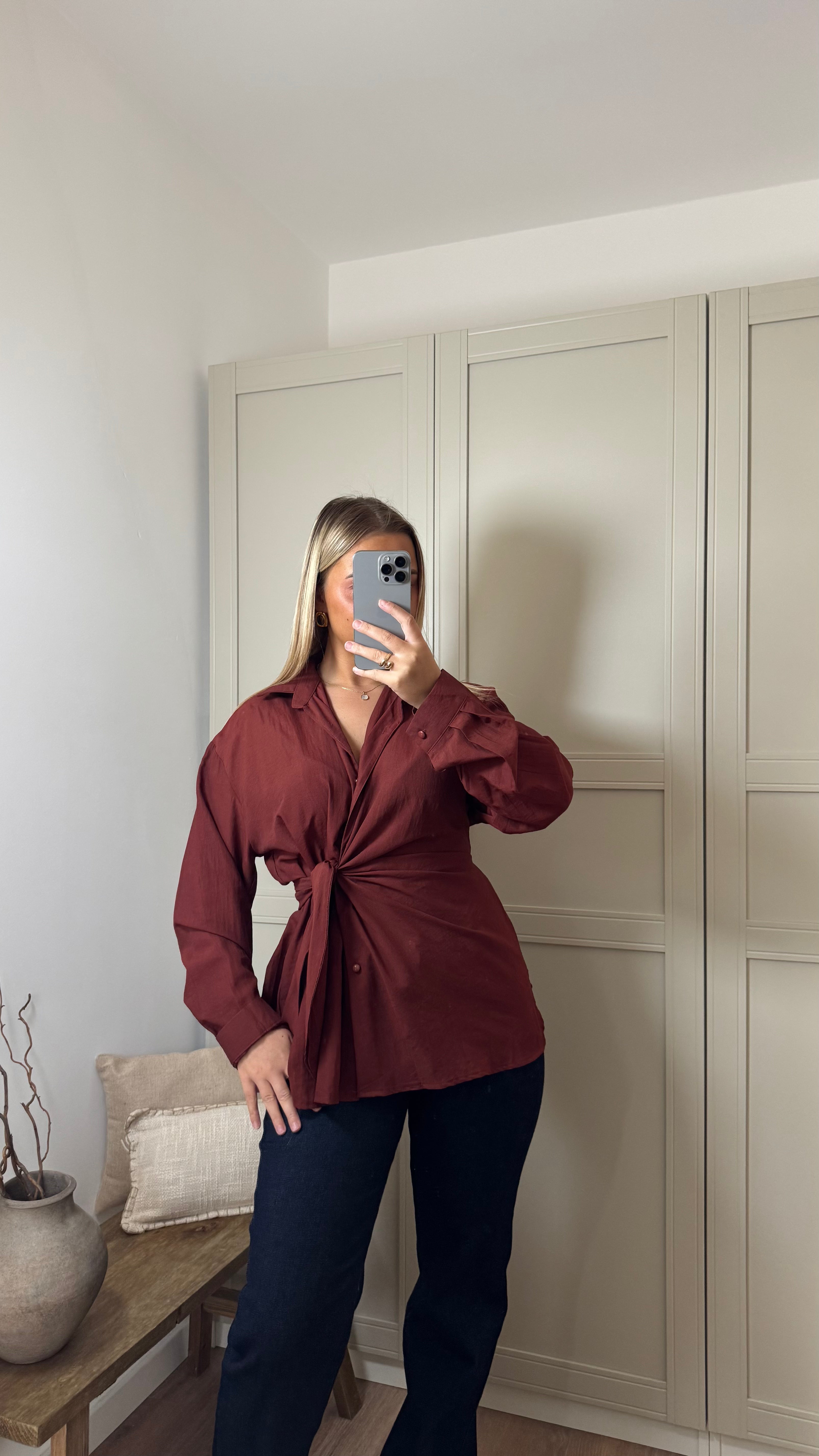 Chemise Rosy (Terracotta)