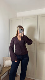 Cardigan Abi (Bordeaux)