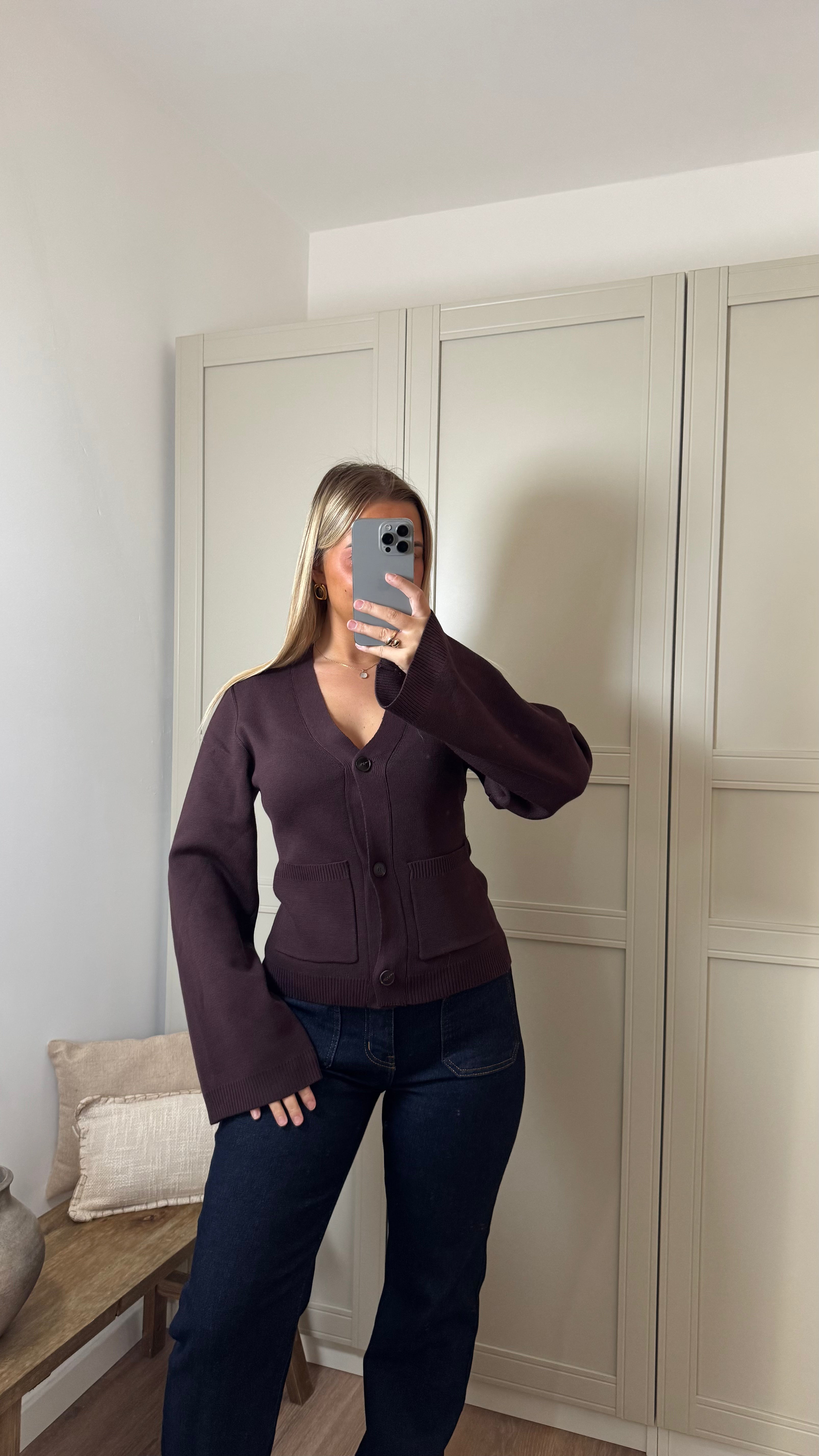 Cardigan Abi (Bordeaux)
