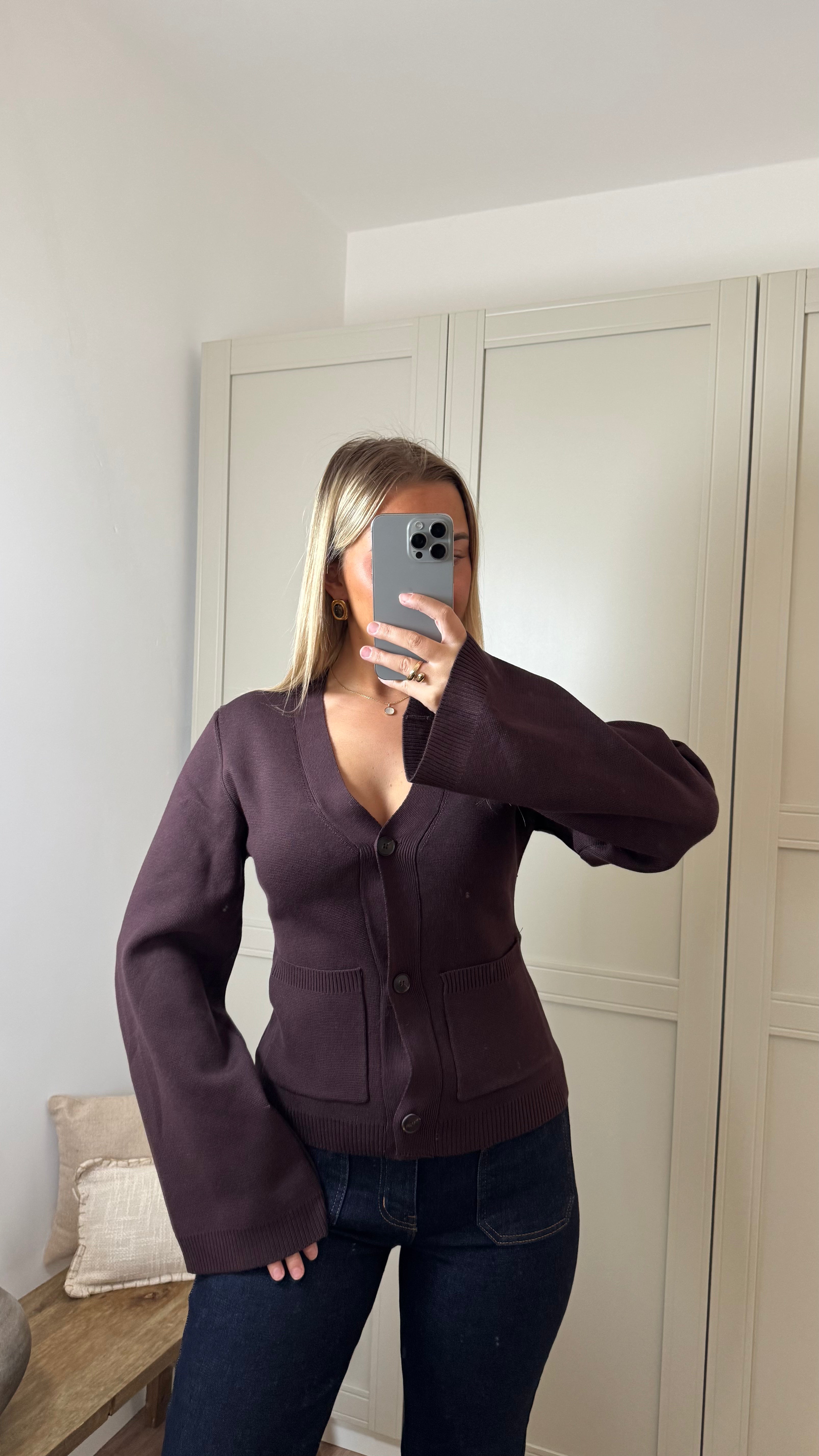 Cardigan Abi (Bordeaux)