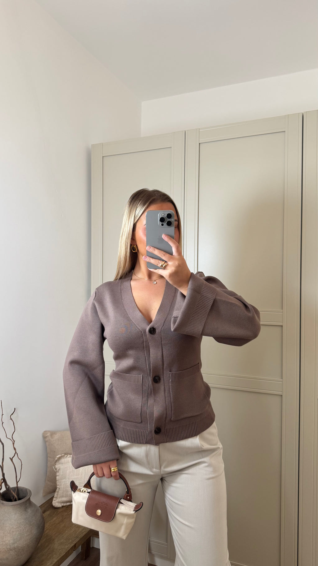 Cardigan Abi (Taupe)