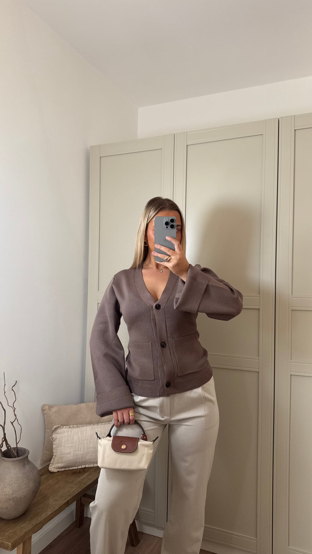 Cardigan Abi (Taupe)