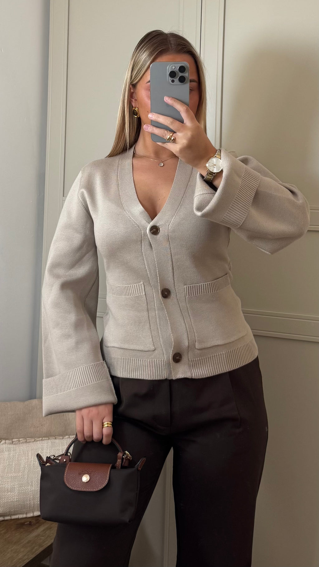 Cardigan Abi (Beige)