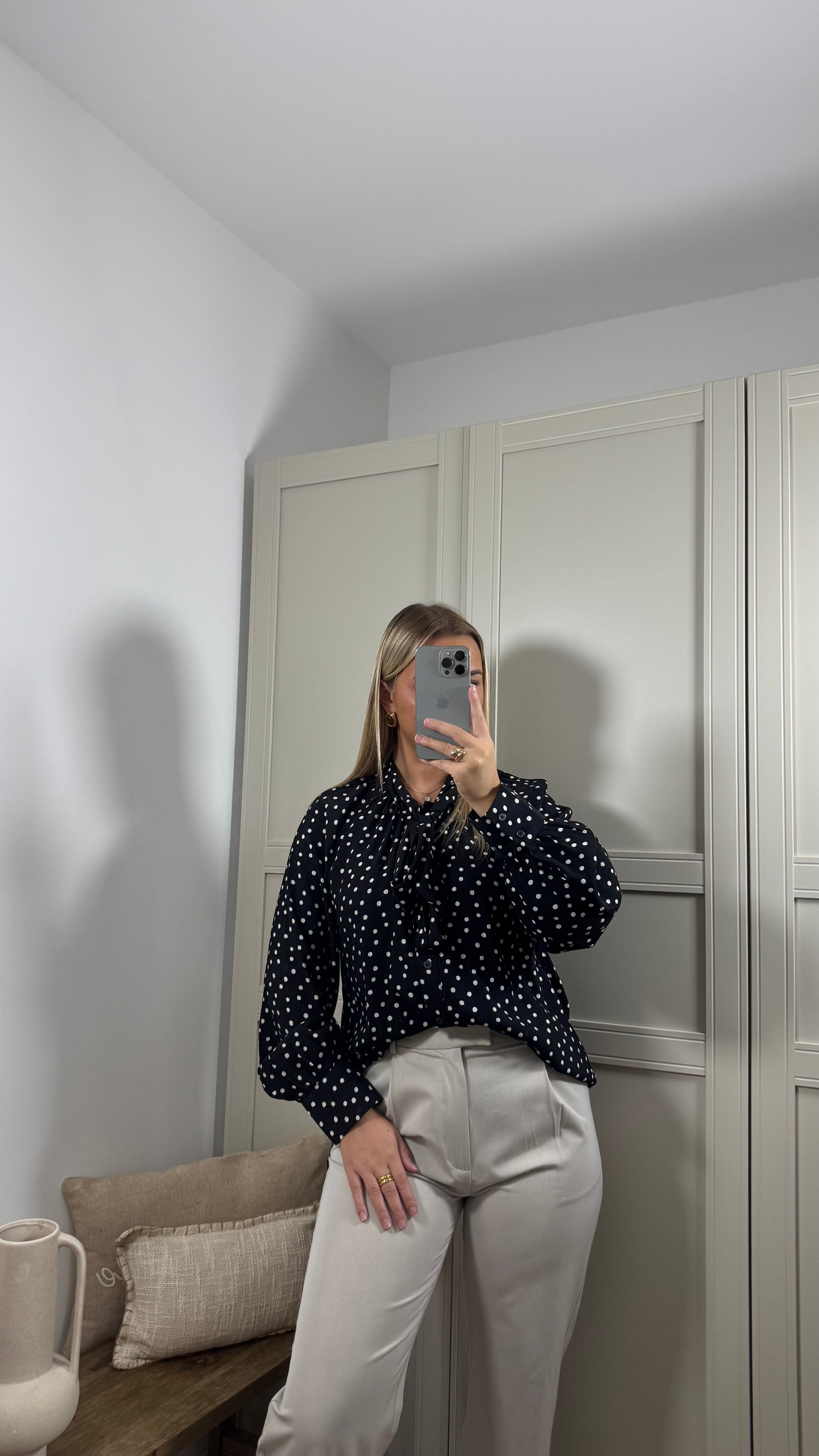 Chemisier Siham (Noir)