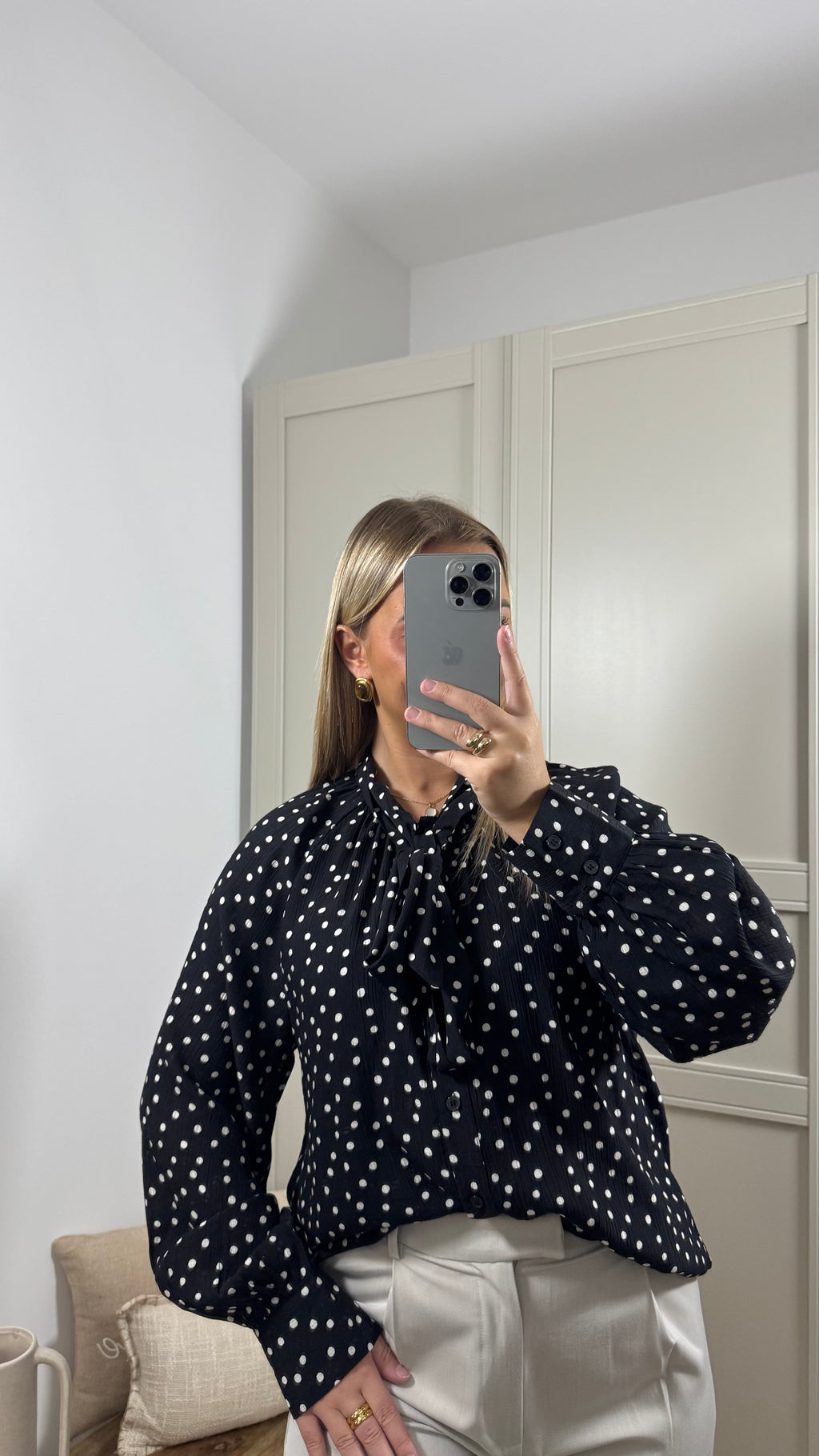 Chemisier Siham (Noir)