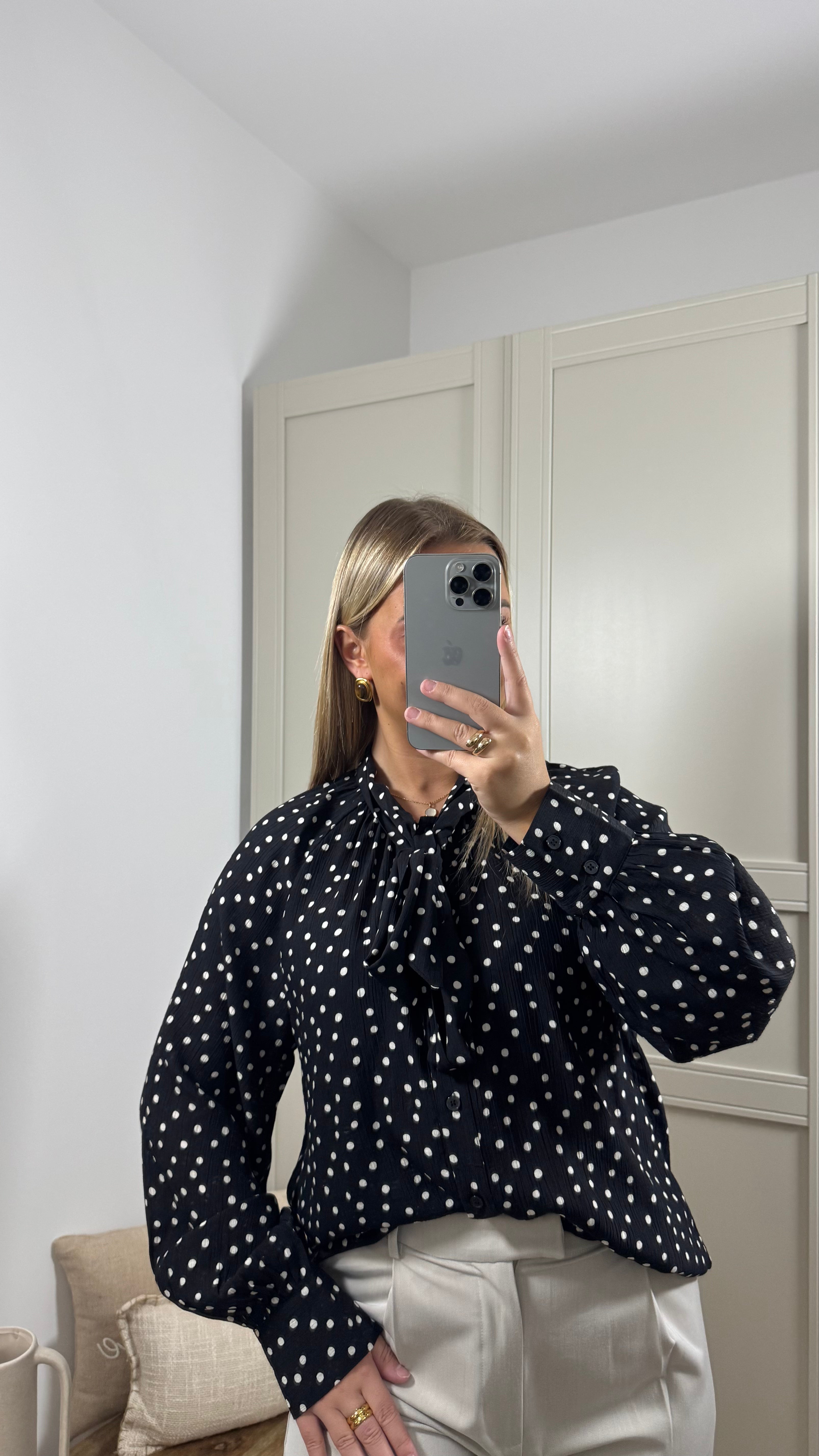 Chemisier Siham (Noir)