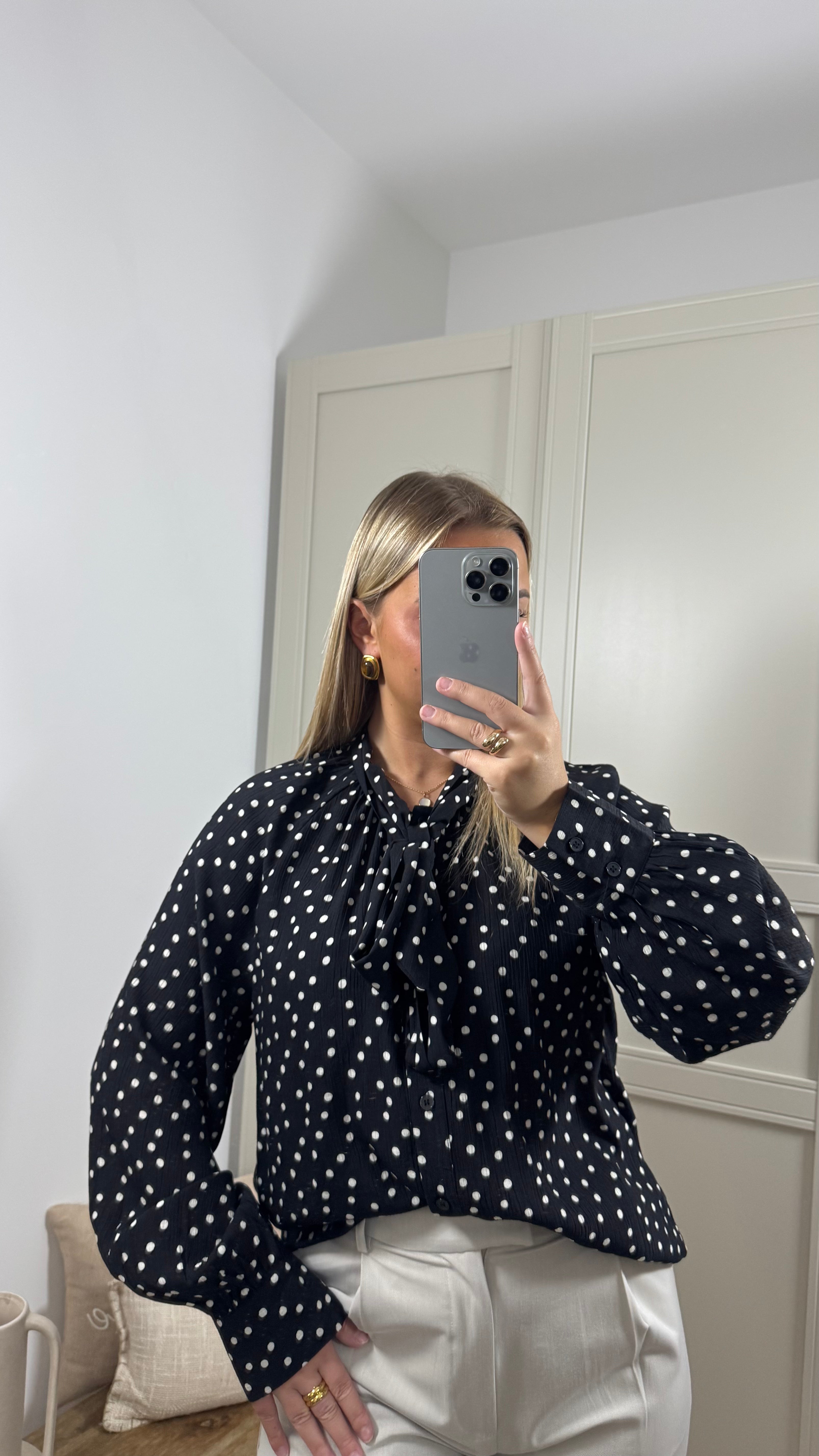 Chemisier Siham (Noir)